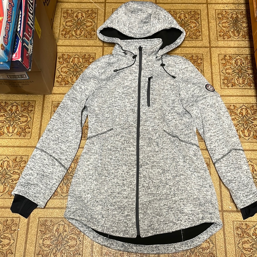 Halifax Hfx High Performance Luna Knit Jacket In Heat… Gem